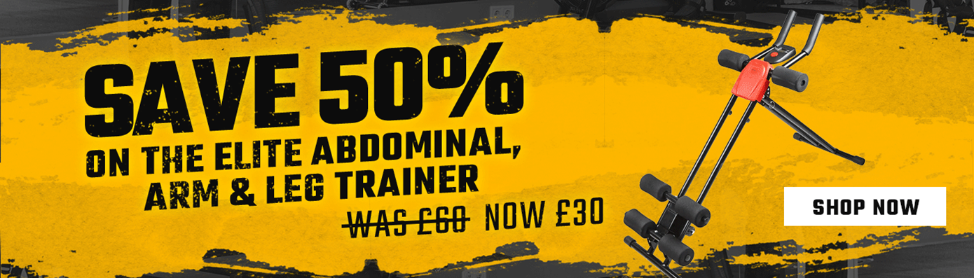save 50% on the Elite Abdominal, Arm & Leg Trainer