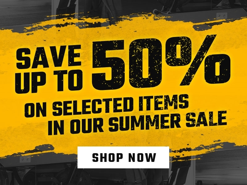 save up to 50% on selected items in our summer sale