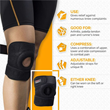 PhysioRoom Open Knee Sports Patella Strap Knee Support