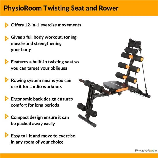 Twisting Seat and Rower
