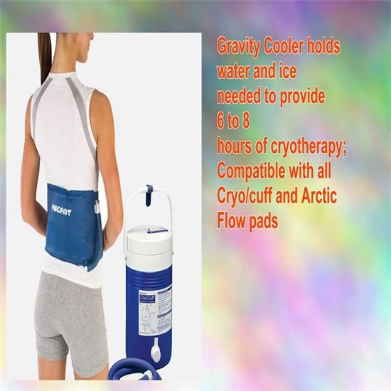 Aircast Cryo Cuff Gravity Cooler & Tube