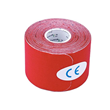 PhysioRoom Kinesiology Tape I & Y Strip - Red - 5cm x 5m