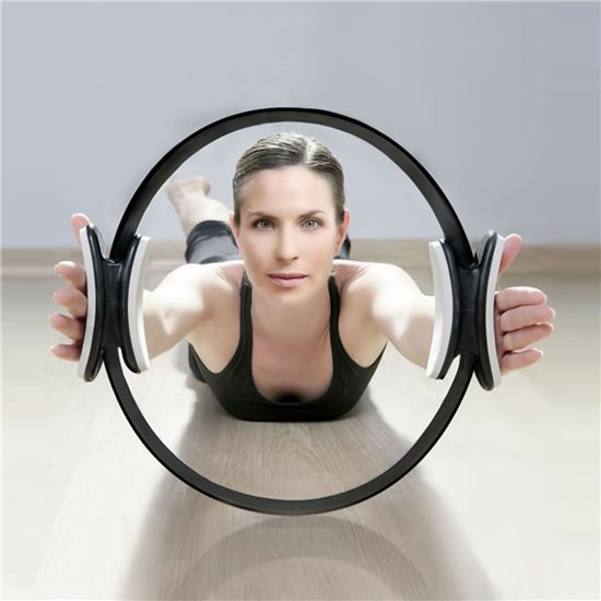PhysioRoom Pilates Resistance Ring with Double Handle