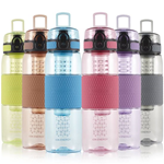 Uzspace BPA Free Water Bottle with Fruit Infuser - 530ml