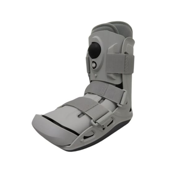 PhysioRoom Deluxe Air Ankle / Foot Fracture Brace Walking Boot Short