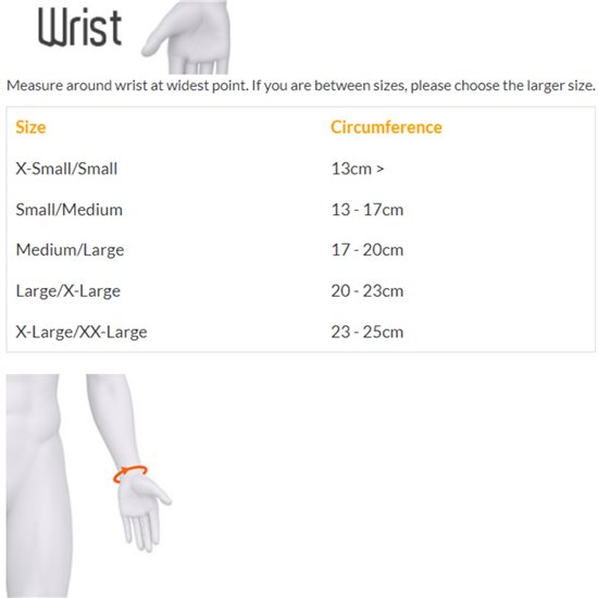 Compex Anaform Wrist Wrap Support