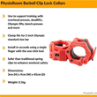 Barbell Clip Lock Collars