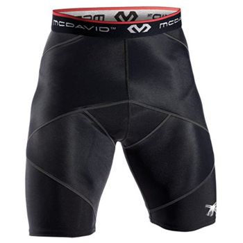 McDavid Cross Compression Shorts with Hip Spica