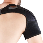 Elite Shoulder Support with Mesh Breathable Material and Ice Pack Holder