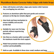 Bunion Corrector Hallux Valgus with Ankle Straps - Pair- Large