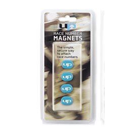 Ultimate Performance Race Number Magnets - Blue - Pack of 4