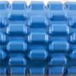 Textured Grid Beast Roller 77x32x35cm Blue
