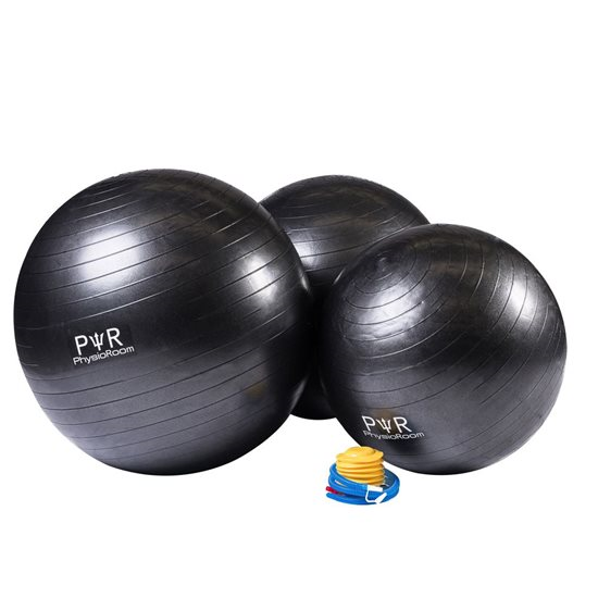 Anti-Burst Swiss/Yoga Ball with | PhysioRoom